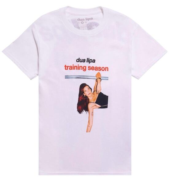 DUA LIPA Training Season Double-Sided Tee
Size Small New without Tag SOO - Picture 1 of 7